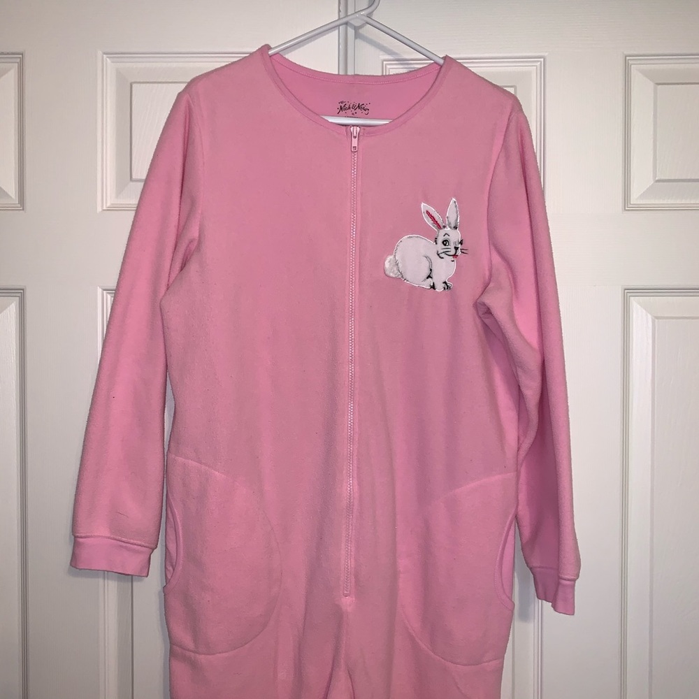 Bunny footie pajamas
